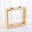 Wall Hanging Glass Planter Ins Terrarium Flower Bud Vase with Wooden Test CHK12N Carousel 26