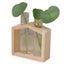 Wall Hanging Glass Planter Ins Terrarium Flower Bud Vase with Wooden Test CHK12N Carousel 3