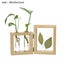Wall Hanging Glass Planter Ins Terrarium Flower Bud Vase with Wooden Test CHK12N Carousel 18