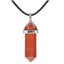 JOYA GIFT Hexagonal Pointed Reiki Chakra Stone Pendant Necklace Women Gir CHK12N Carousel 22