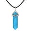 JOYA GIFT Hexagonal Pointed Reiki Chakra Stone Pendant Necklace Women Gir CHK12N Carousel 10
