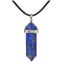 JOYA GIFT Hexagonal Pointed Reiki Chakra Stone Pendant Necklace Women Gir CHK12N Carousel 12