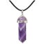 JOYA GIFT Hexagonal Pointed Reiki Chakra Stone Pendant Necklace Women Gir CHK12N Carousel 13