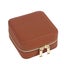 Korean Style Girl Jewelry Box Portable Genuine Leather Earrings Ring Case CHK12N Carousel 4