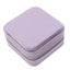 Korean Style Girl Jewelry Box Portable Genuine Leather Earrings Ring Case CHK12N Carousel 5