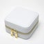 Korean Style Girl Jewelry Box Portable Genuine Leather Earrings Ring Case CHK12N Carousel 9