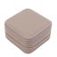 Korean Style Girl Jewelry Box Portable Genuine Leather Earrings Ring Case CHK12N Carousel 10
