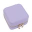 Korean Style Girl Jewelry Box Portable Genuine Leather Earrings Ring Case CHK12N Carousel 14