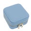 Korean Style Girl Jewelry Box Portable Genuine Leather Earrings Ring Case CHK12N Carousel 15