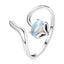 Adjustable Rings Authentic 925 Sterling Silver Stackable Engagement Zirco CHK12N Carousel 29