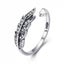 Adjustable Rings Authentic 925 Sterling Silver Stackable Engagement Zirco CHK12N Carousel 12