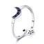 Adjustable Rings Authentic 925 Sterling Silver Stackable Engagement Zirco CHK12N Carousel 16