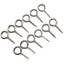 Mini Eye Pins Eyepins Hooks Eyelets Screw Threaded Metal Metal Jewelry Pe CHK12N Carousel 6