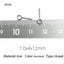 Mini Eye Pins Eyepins Hooks Eyelets Screw Threaded Metal Metal Jewelry Pe CHK12N Carousel 11