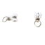 1pack Alloy Plastic Curtain Wheel Rail Straight Curved Track Rollers Hang CHK12N Carousel 27