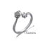1Pc DIY Multi Style Ring Knitting Loop Crochet Tool Fish Knitting Ring Fi CHK12N Carousel 19