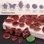 80g/ 2.82oz Leaf Shape Porcelain Mosaic Tiles Heart/ Butterfly/ Flower/ R CHK12N Carousel 25