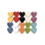 80g/ 2.82oz Leaf Shape Porcelain Mosaic Tiles Heart/ Butterfly/ Flower/ R CHK12N Carousel 1