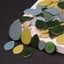 80g/ 2.82oz Leaf Shape Porcelain Mosaic Tiles Heart/ Butterfly/ Flower/ R CHK12N Carousel 9