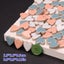 80g/ 2.82oz Leaf Shape Porcelain Mosaic Tiles Heart/ Butterfly/ Flower/ R CHK12N Carousel 10