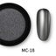 Holographic Nails Chrome Powder Rainbow Mirror Effect Glitter Dust Multi CHK12N Carousel 25