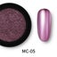 Holographic Nails Chrome Powder Rainbow Mirror Effect Glitter Dust Multi CHK12N Carousel 10