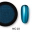 Holographic Nails Chrome Powder Rainbow Mirror Effect Glitter Dust Multi CHK12N Carousel 11