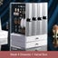 High-end Jewelry Box, Large Capacity Earring Storage Box, Transparent Jew CHK12N Carousel 22