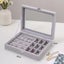High-end Jewelry Box, Large Capacity Earring Storage Box, Transparent Jew CHK12N Carousel 27