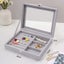 High-end Jewelry Box, Large Capacity Earring Storage Box, Transparent Jew CHK12N Carousel 28