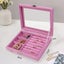 High-end Jewelry Box, Large Capacity Earring Storage Box, Transparent Jew CHK12N Carousel 30