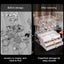 High-end Jewelry Box, Large Capacity Earring Storage Box, Transparent Jew CHK12N Carousel 6