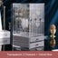 High-end Jewelry Box, Large Capacity Earring Storage Box, Transparent Jew CHK12N Carousel 9