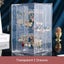 High-end Jewelry Box, Large Capacity Earring Storage Box, Transparent Jew CHK12N Carousel 20