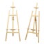 Adjustable Pine Wood Art Painting Easel Foldable Wooden Smooth Sketch Art CHK12N Carousel 1