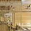 1x2m Shiny Curtains Tassel Silver Line String Curtain Valance Living Room CHK12N Carousel 5
