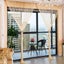 1x2m Shiny Curtains Tassel Silver Line String Curtain Valance Living Room CHK12N Carousel 7