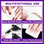 Lint Free Nail Wipes Nail Polish Remover Eyelash Extension Glue Cleaning CHK12N Carousel 8