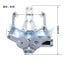 360 Degrees 6 DOF Robot Metal Alloy Mechanical Arm Claw Kit MG996R for Ar CHK12N Carousel 9