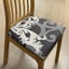 Anyseat Chair Cover Dark Grey Petal Print Stretch Seat Cover for Home Dinning... Carousel 2