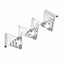 4 Pack Stainless Steel Taco Holders Tray Rack Carousel 7