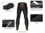 Men Cycling Tights GEL Pad Bib Pants For Winter Thermal MTB Road Bike Carousel 7