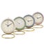 Vintage Non-Ticking Desk Clock - Silent & Battery-Powered Carousel 3