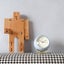 Vintage Non-Ticking Desk Clock - Silent & Battery-Powered Carousel 9
