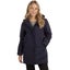 Trespass Womens TP75 Overcast Hooded Waterproof Jacket Coat - Navy - M Carousel 1