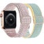 Nylon strap for apple watch band 44mm 40mm 41mm 45mm 42mm 38mm 49mm Adjus CHK12N Carousel 2