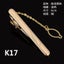 Goldren Tie Clip for Men Classic Meter Tie Clips Alloy Tie Bar Quality En CHK12N Carousel 23