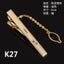 Goldren Tie Clip for Men Classic Meter Tie Clips Alloy Tie Bar Quality En CHK12N Carousel 3