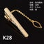 Goldren Tie Clip for Men Classic Meter Tie Clips Alloy Tie Bar Quality En CHK12N Carousel 4