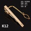 Goldren Tie Clip for Men Classic Meter Tie Clips Alloy Tie Bar Quality En CHK12N Carousel 12
